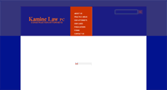 Desktop Screenshot of kamineconstructionlaw.com